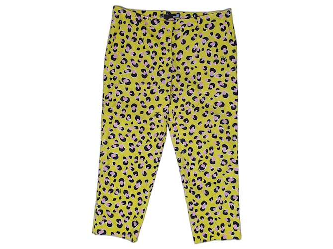 Love Moschino Pants, leggings Multiple colors Yellow Cotton Elastane  ref.332933
